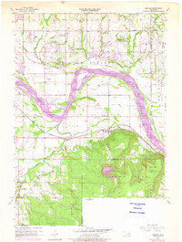 Download a high-resolution, GPS-compatible USGS topo map for Leonard, OK (1975 edition)