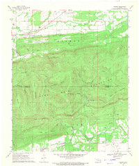 Download a high-resolution, GPS-compatible USGS topo map for Lequire, OK (1971 edition)
