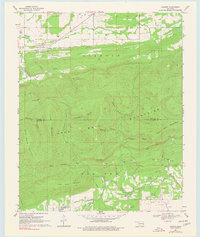 Download a high-resolution, GPS-compatible USGS topo map for Lequire, OK (1977 edition)