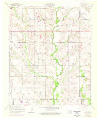 Download a high-resolution, GPS-compatible USGS topo map for Letitia, OK (1976 edition)