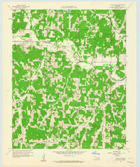 Download a high-resolution, GPS-compatible USGS topo map for Little Axe, OK (1964 edition)