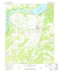 Download a high-resolution, GPS-compatible USGS topo map for Locust Grove, OK (1991 edition)