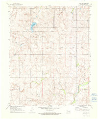 Download a high-resolution, GPS-compatible USGS topo map for Logan NW, OK (1990 edition)