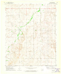 Download a high-resolution, GPS-compatible USGS topo map for Logan, OK (1973 edition)