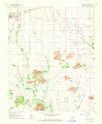 Download a high-resolution, GPS-compatible USGS topo map for Lone Wolf, OK (1965 edition)