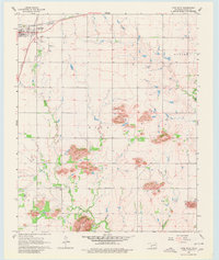 Download a high-resolution, GPS-compatible USGS topo map for Lone Wolf, OK (1980 edition)