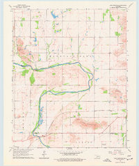 Download a high-resolution, GPS-compatible USGS topo map for Long Mountain, OK (1977 edition)