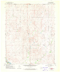 Download a high-resolution, GPS-compatible USGS topo map for Lookout, OK (1972 edition)