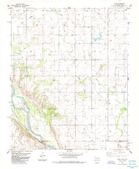 Download a high-resolution, GPS-compatible USGS topo map for Louis, OK (1985 edition)