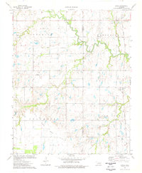 preview thumbnail of historical topo map of Lovell, OK in 1974