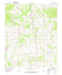Download a high-resolution, GPS-compatible USGS topo map for Lula, OK (1979 edition)