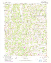 Download a high-resolution, GPS-compatible USGS topo map for Luther SE, OK (1983 edition)