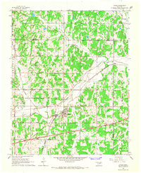 Download a high-resolution, GPS-compatible USGS topo map for Luther, OK (1967 edition)