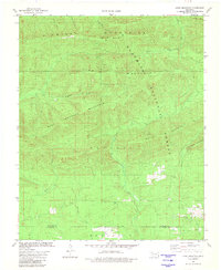 Download a high-resolution, GPS-compatible USGS topo map for Lynn Mountain, OK (1981 edition)