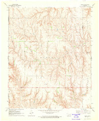 Download a high-resolution, GPS-compatible USGS topo map for Madge, OK (1973 edition)