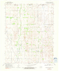 Download a high-resolution, GPS-compatible USGS topo map for Manchester NW, OK (1990 edition)