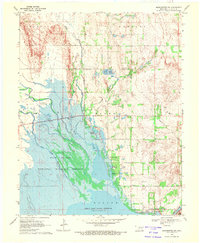 Download a high-resolution, GPS-compatible USGS topo map for Manchester SW, OK (1971 edition)