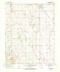 Download a high-resolution, GPS-compatible USGS topo map for Manchester, OK (1971 edition)