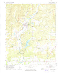 Download a high-resolution, GPS-compatible USGS topo map for Marble City, OK (1974 edition)