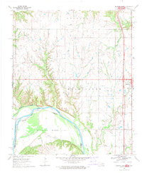 Download a high-resolution, GPS-compatible USGS topo map for Marietta West, OK (1971 edition)