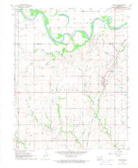 Download a high-resolution, GPS-compatible USGS topo map for Marland, OK (1969 edition)