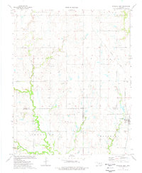 Download a high-resolution, GPS-compatible USGS topo map for Marshall West, OK (1977 edition)