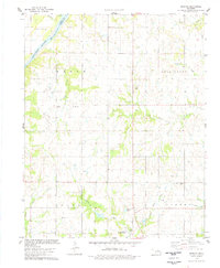 preview thumbnail of historical topo map of Pawnee County, OK in 1978