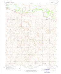 Download a high-resolution, GPS-compatible USGS topo map for May East, OK (1973 edition)