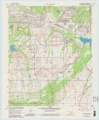 Download a high-resolution, GPS-compatible USGS topo map for Mc Alester SW, OK (1980 edition)