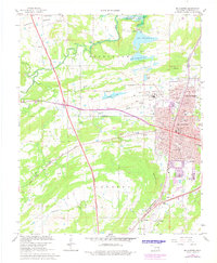 Download a high-resolution, GPS-compatible USGS topo map for Mc Alester, OK (1978 edition)