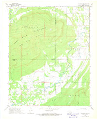 preview thumbnail of historical topo map of Le Flore County, OK in 1968