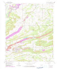 Download a high-resolution, GPS-compatible USGS topo map for Mc Curtain, OK (1983 edition)