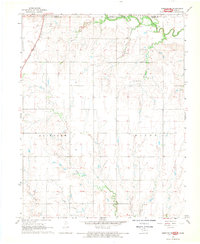 Download a high-resolution, GPS-compatible USGS topo map for Medford NE, OK (1970 edition)