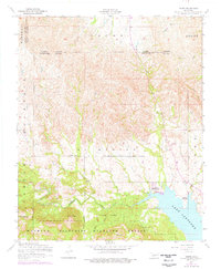 preview thumbnail of historical topo map of Comanche County, OK in 1956