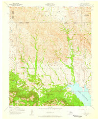 Download a high-resolution, GPS-compatible USGS topo map for Meers, OK (1959 edition)