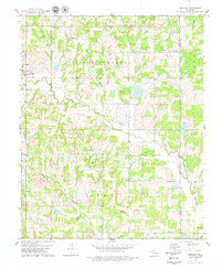 Download a high-resolution, GPS-compatible USGS topo map for Meridian, OK (1979 edition)