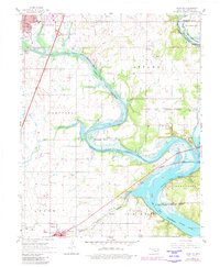 Download a high-resolution, GPS-compatible USGS topo map for Miami SE, OK (1982 edition)