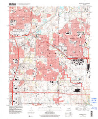 Download a high-resolution, GPS-compatible USGS topo map for Midwest City, OK (2000 edition)