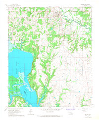 Download a high-resolution, GPS-compatible USGS topo map for Milburn, OK (1968 edition)