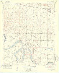 1951 Map of Millerton, 1952 Print