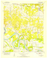 Download a high-resolution, GPS-compatible USGS topo map for Millerton, OK (1952 edition)
