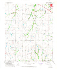 Download a high-resolution, GPS-compatible USGS topo map for Minco NE, OK (1967 edition)