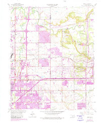 Download a high-resolution, GPS-compatible USGS topo map for Mingo, OK (1982 edition)