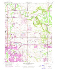 Download a high-resolution, GPS-compatible USGS topo map for Mingo, OK (1975 edition)