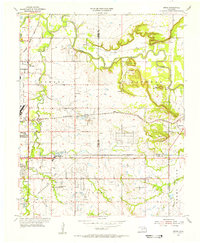 Download a high-resolution, GPS-compatible USGS topo map for Mingo, OK (1956 edition)