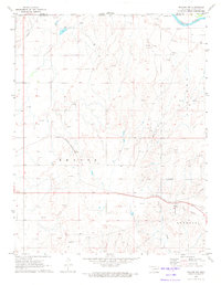 Download a high-resolution, GPS-compatible USGS topo map for Mocane NW, OK (1973 edition)