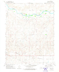 Download a high-resolution, GPS-compatible USGS topo map for Mocane, OK (1973 edition)