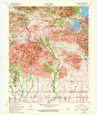 Download a high-resolution, GPS-compatible USGS topo map for Mount Scott, OK (1973 edition)
