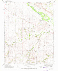 Download a high-resolution, GPS-compatible USGS topo map for Mutual NE, OK (1972 edition)