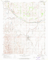 Download a high-resolution, GPS-compatible USGS topo map for Nash, OK (1971 edition)